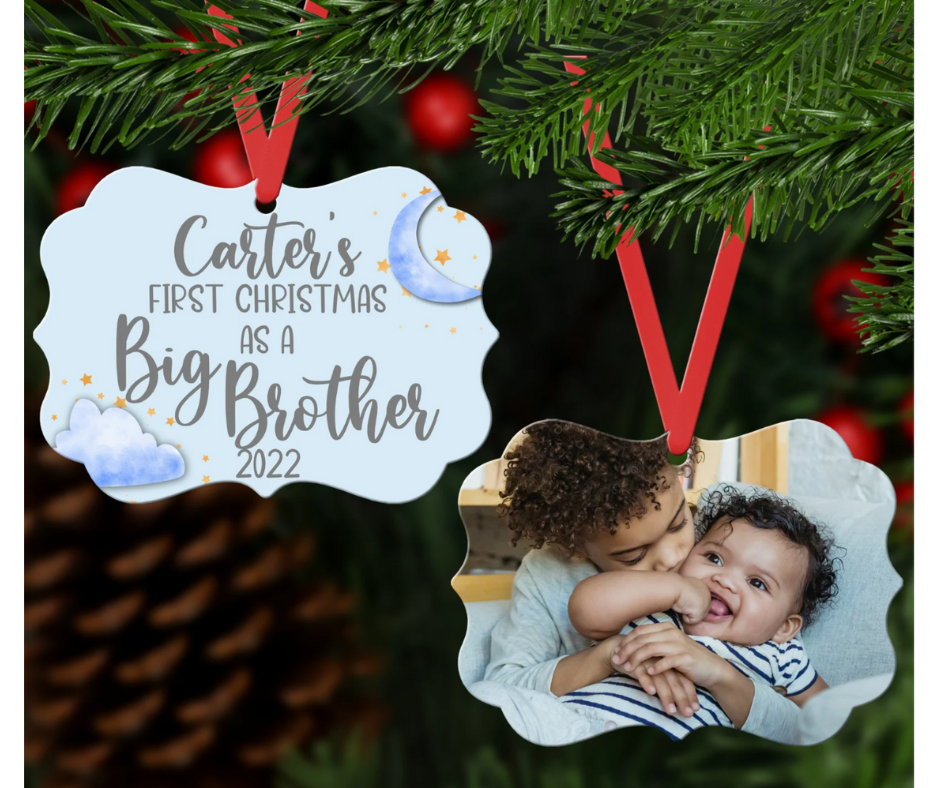 Personalized Ornament-Horizontal