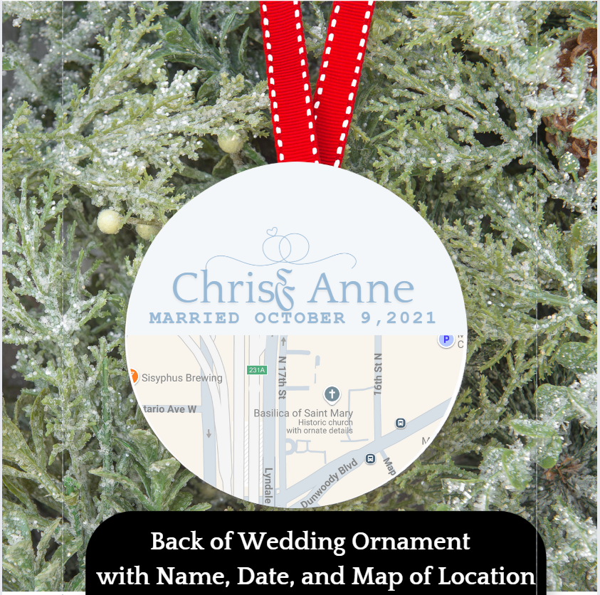 Personalized Ornament-Horizontal