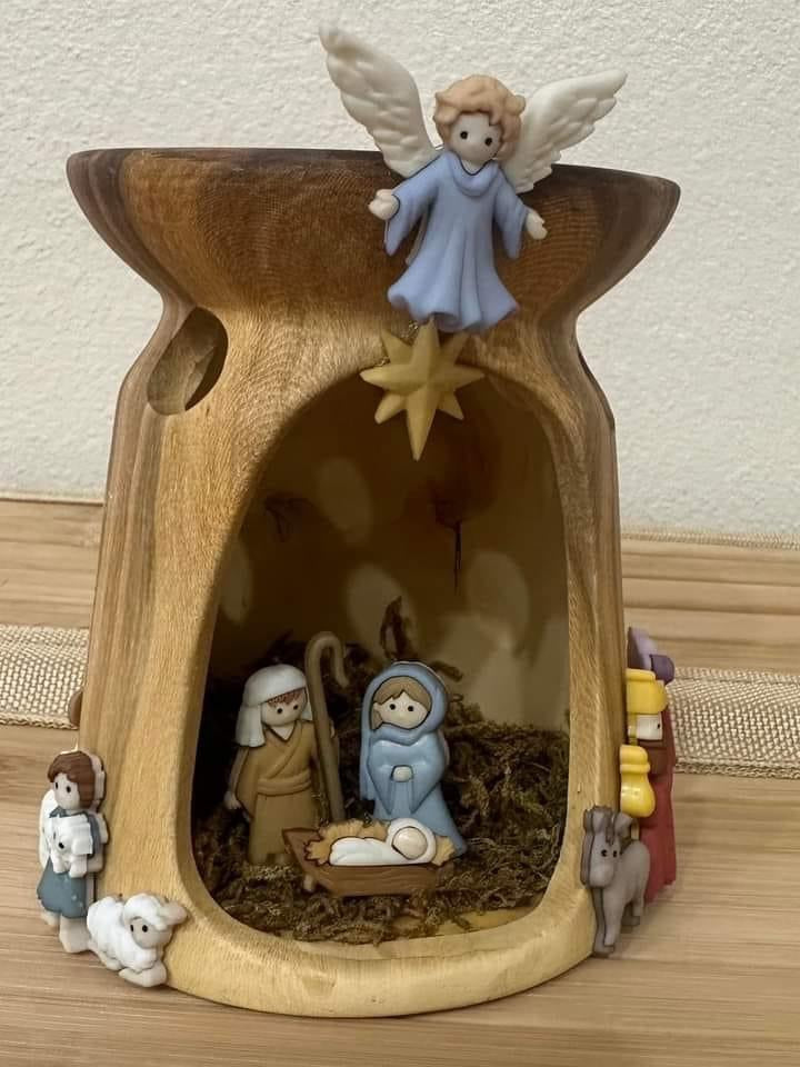 Miniature Nativity Scene