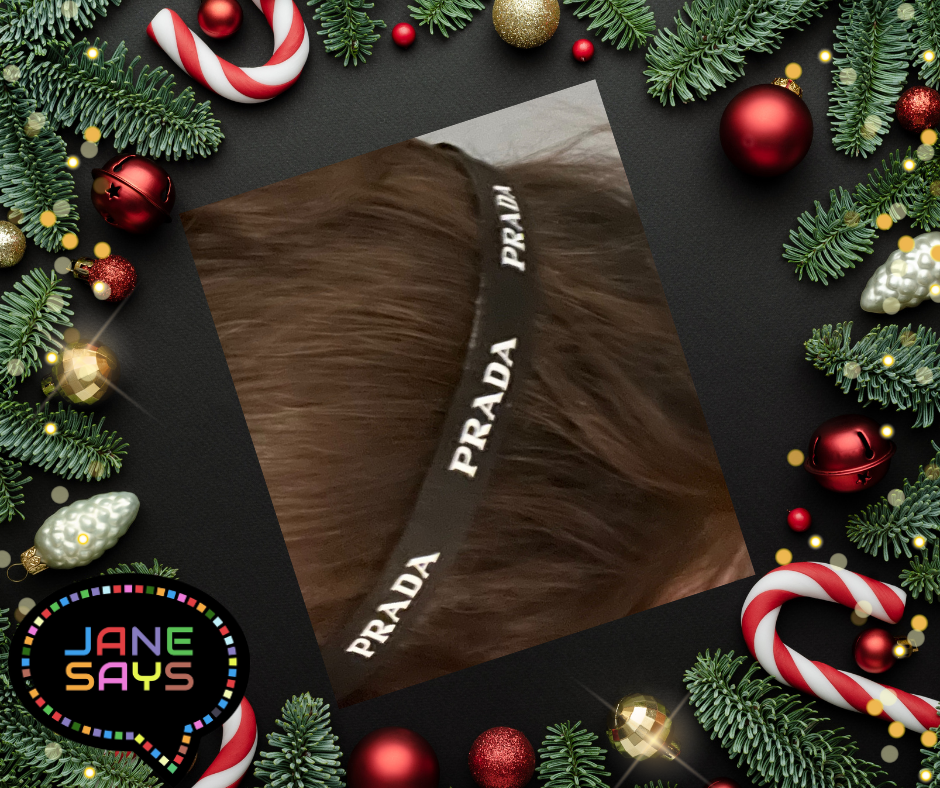 Upcycled Designer Inspired Hair Accessories