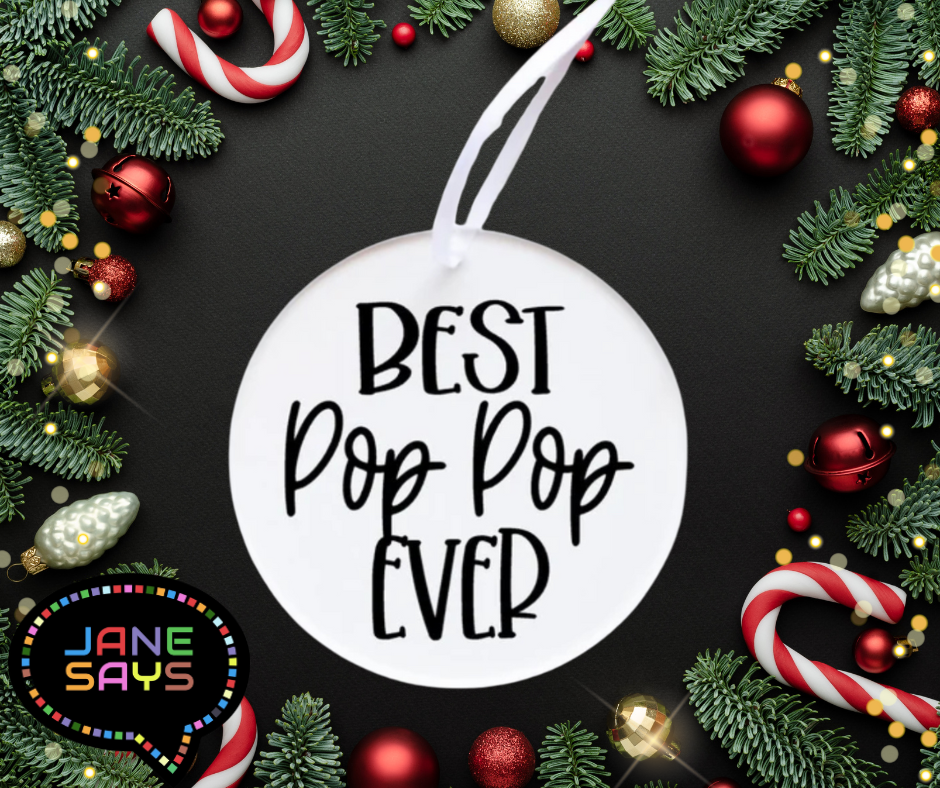 Acrylic Personalized Ornament