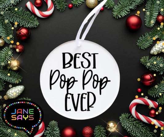 Acrylic Personalized Ornament