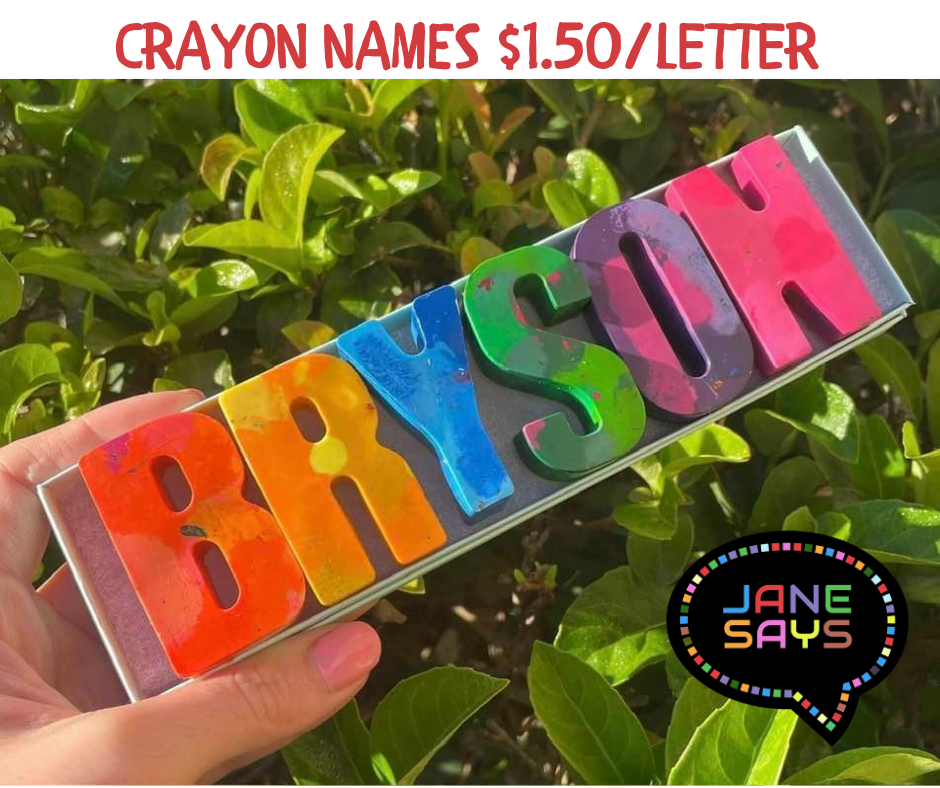 Crayon Letters