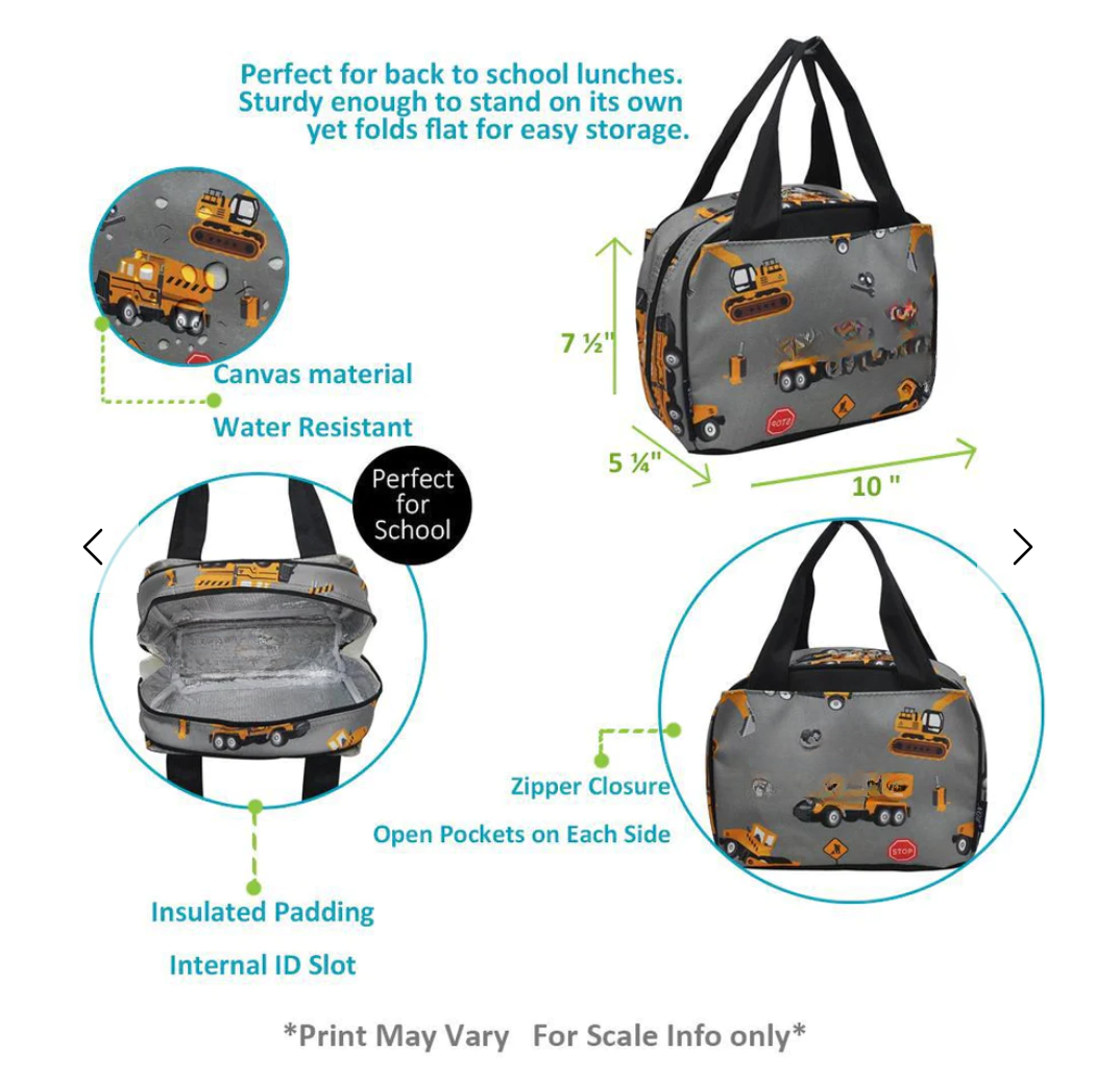 SPORTS INSULATED LUNCH BAG