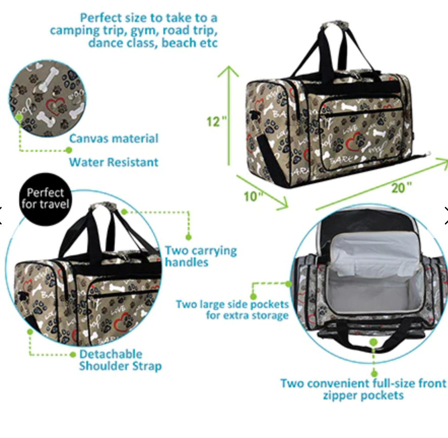 PET RESCUE 23" DUFFLE