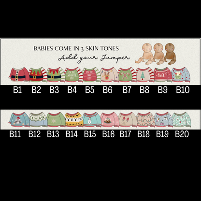 Build Your Own Christmas Family