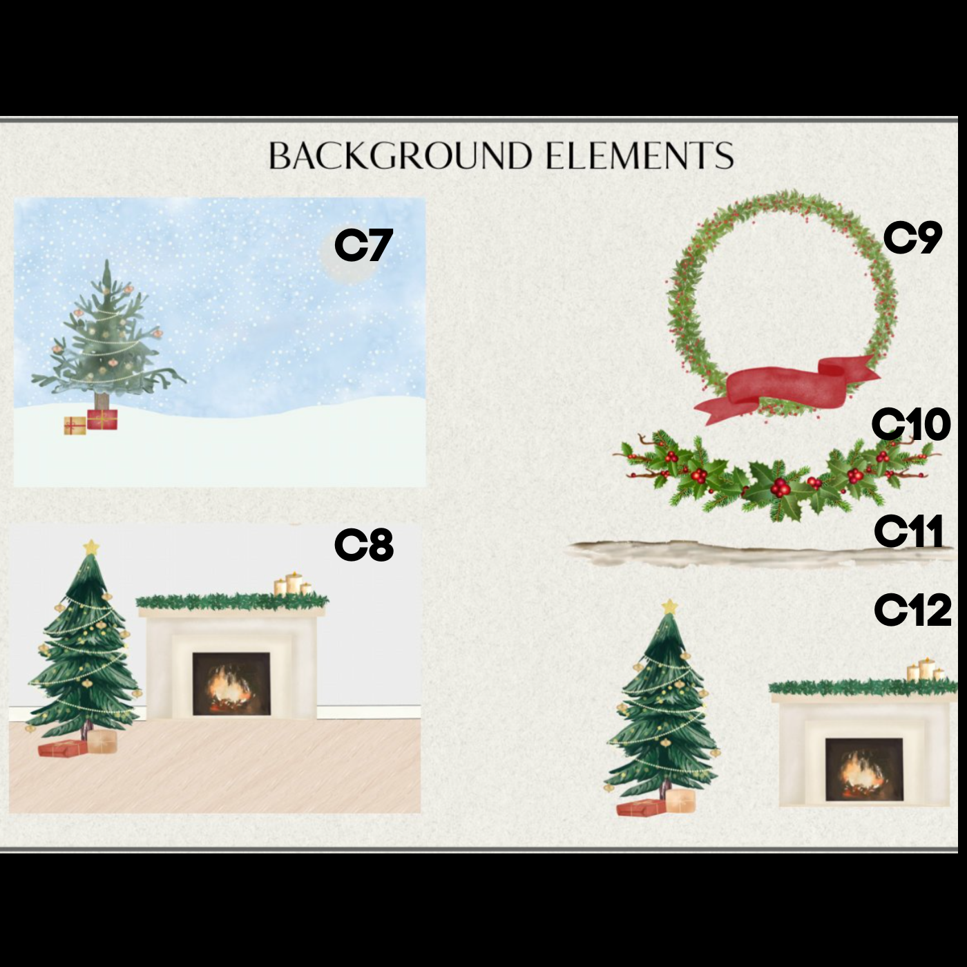 Build Your Own Christmas Family