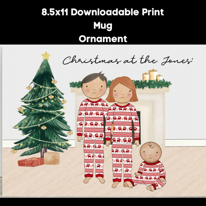 Build Your Own Christmas Family