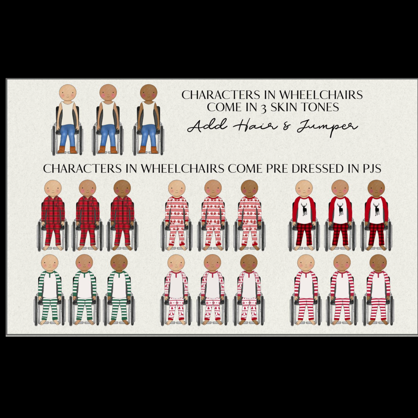 Build Your Own Christmas Family