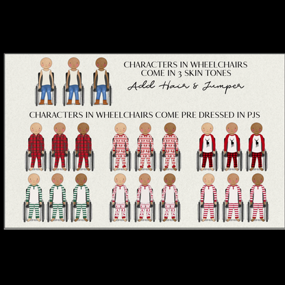 Build Your Own Christmas Family