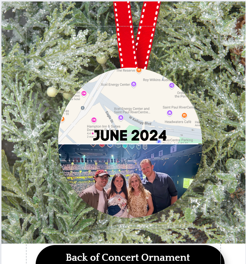 Personalized Ornament-Horizontal