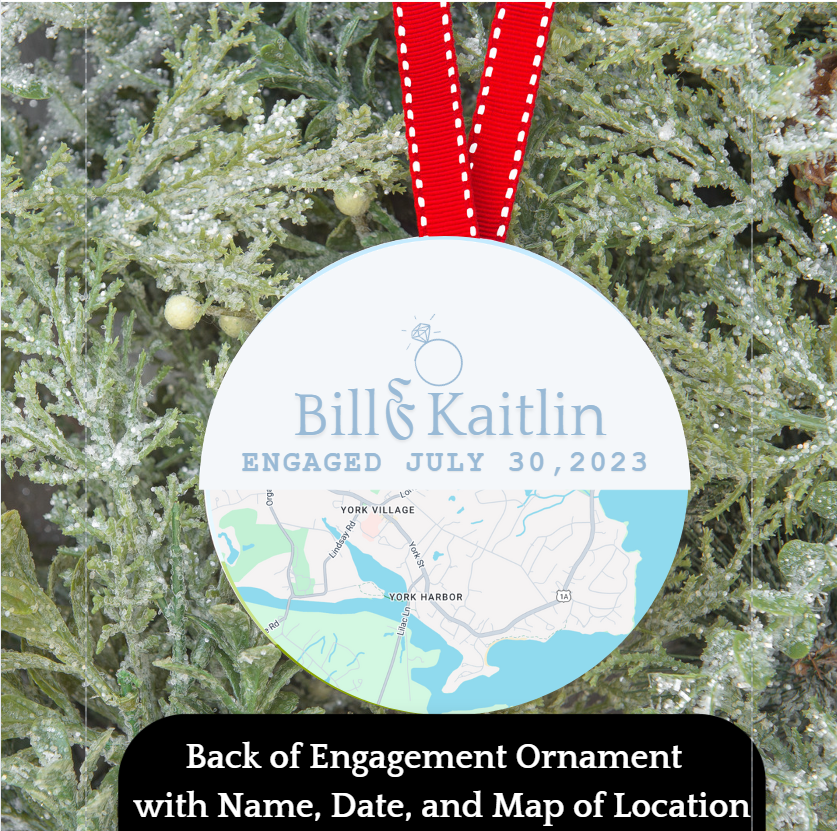 Personalized Ornament-Horizontal