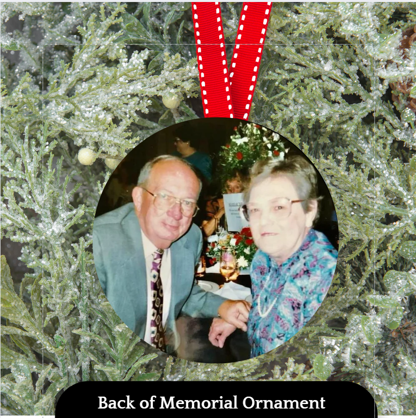 Personalized Ornament-Horizontal