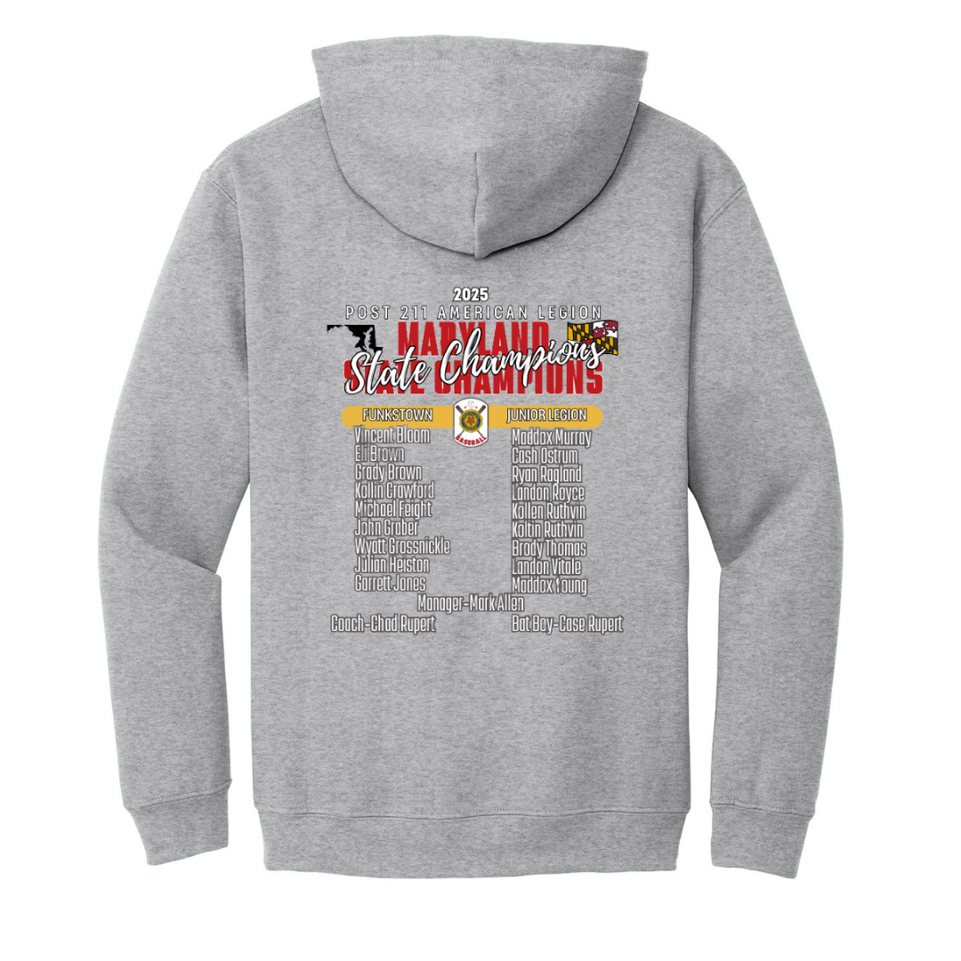 Funkstown Legion State Championship Hoodie YOUTH SIZES