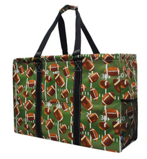 Football Mega Shopping Utility Tote Bag