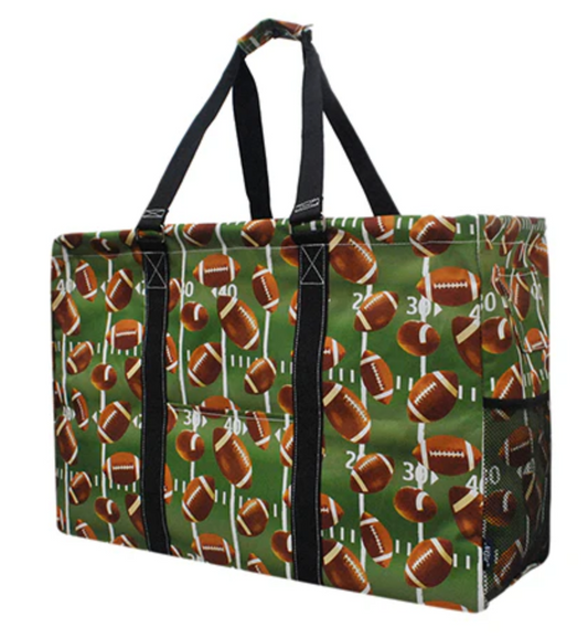 Football Mega Shopping Utility Tote Bag