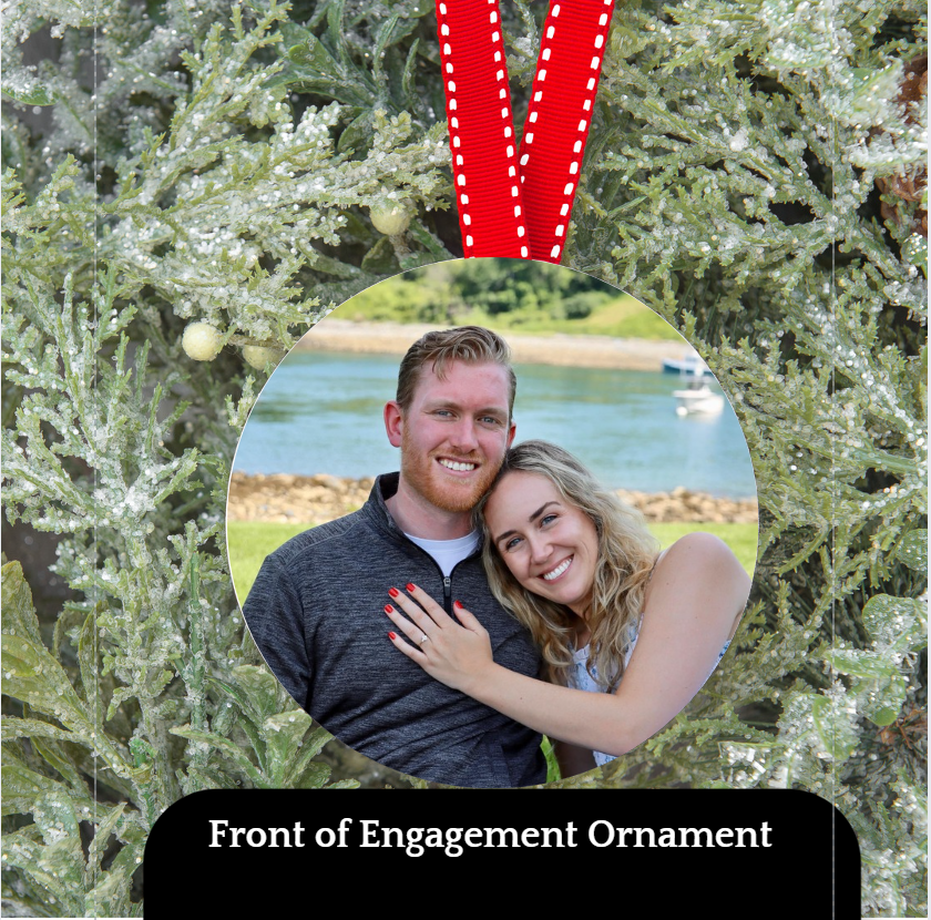 Personalized Ornament-Horizontal