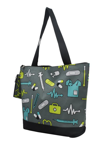 MEDICAL FIELD CANVAS TOTE BAGS