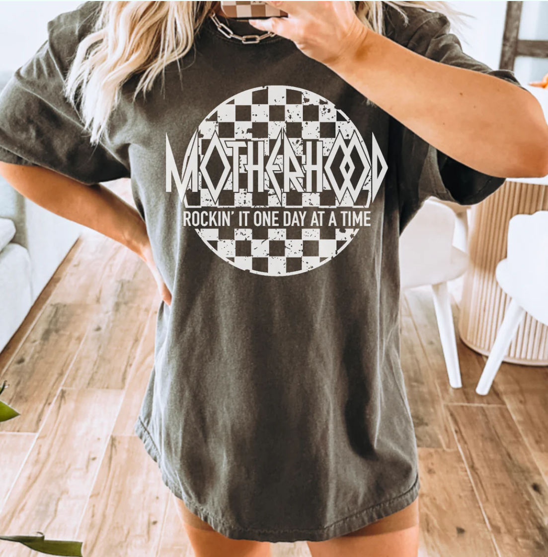 Checkerboard "Motherhood 24/7"