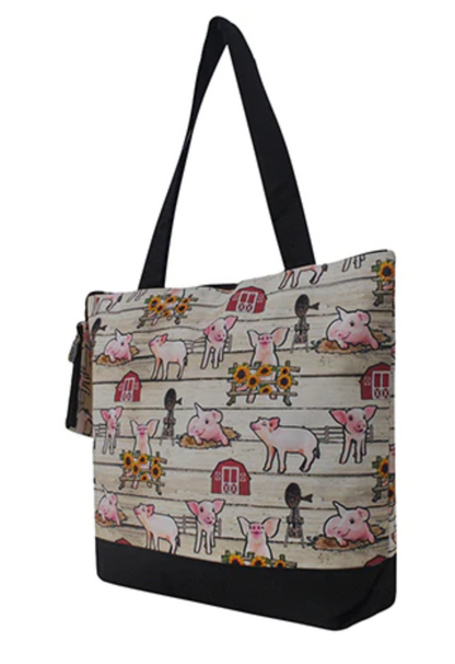THEMED CANVAS TOTE BAGS