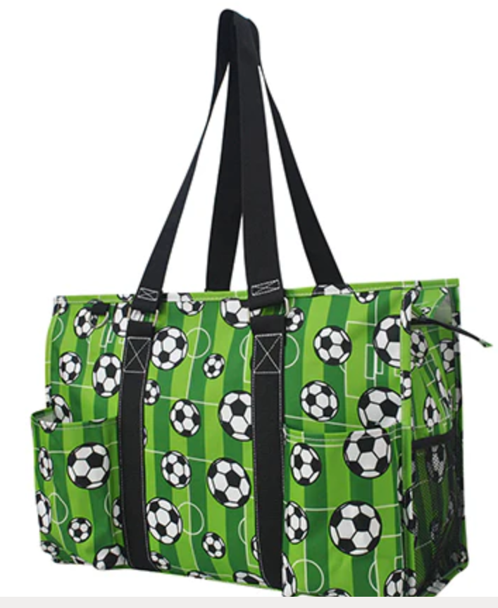 Zippered Caddy Organizer Tote Bag