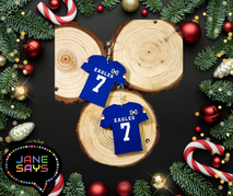 Team Uniform Key Chain, Ornament, Earrings