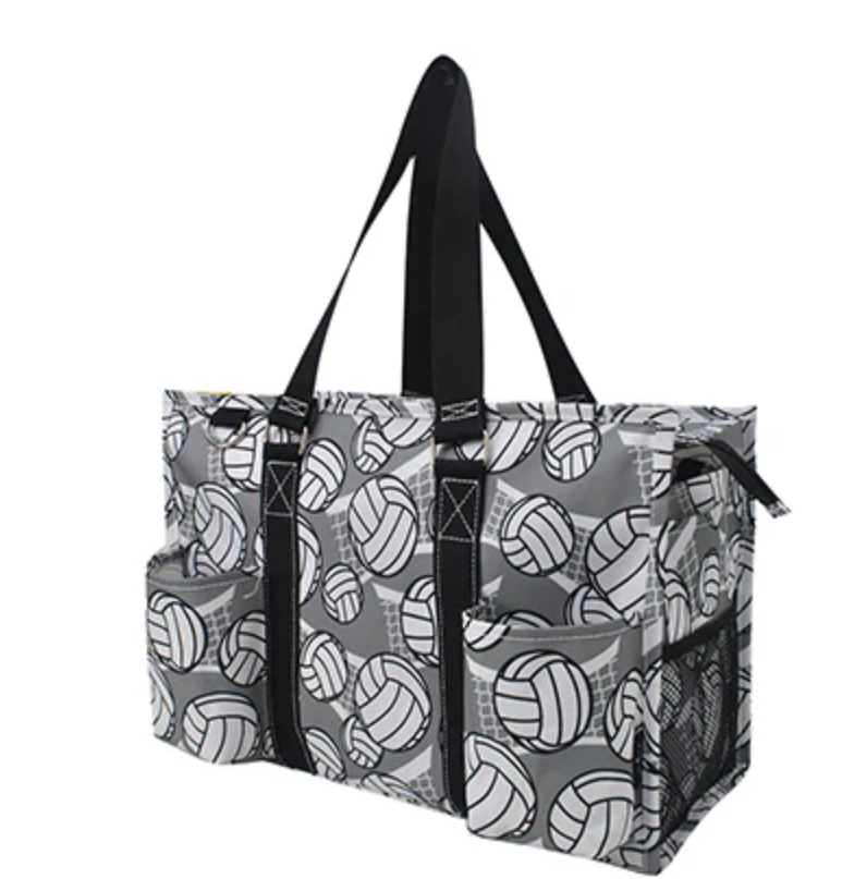Zippered Caddy Organizer Tote Bag