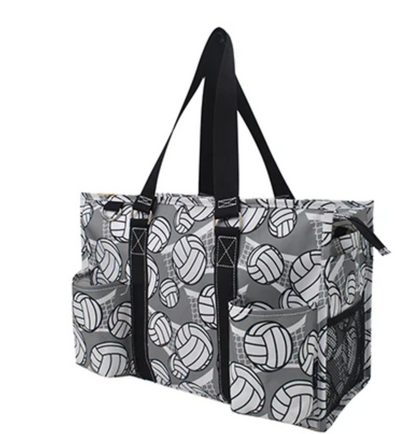 Zippered Caddy Organizer Tote Bag