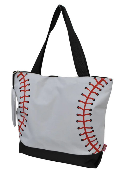 BASEBALL CANVAS TOTE BAGS