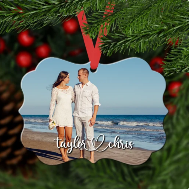 Personalized Ornament-Horizontal