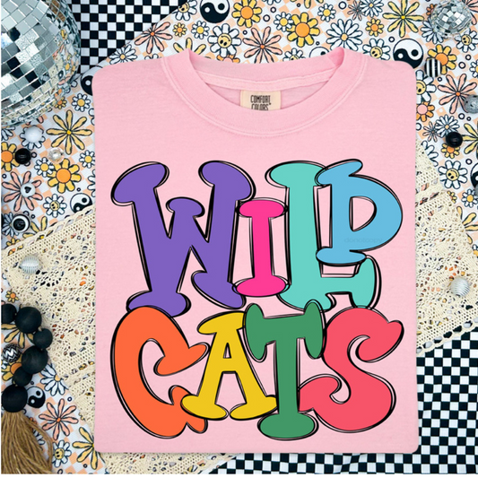 Wildcats Preppy and Colorful