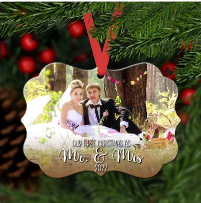 Personalized Ornament-Horizontal