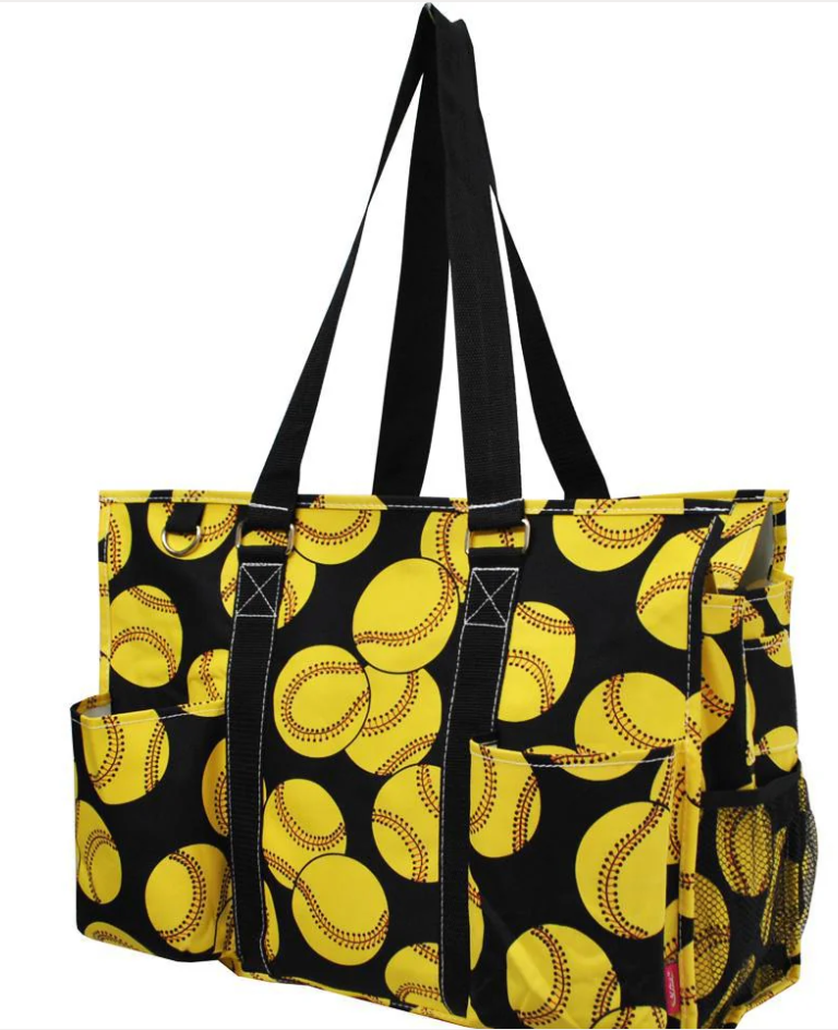 Zippered Caddy Organizer Tote Bag